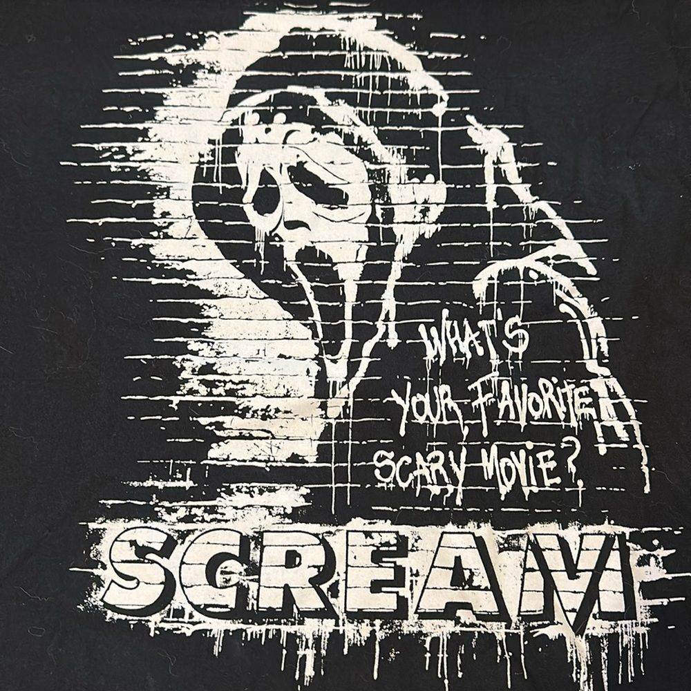 Scream Movie T Shirt Halloween T Shirt Scream Horror Movie Shirt